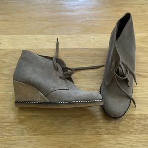 J. Crew Tan Ankle Boots
